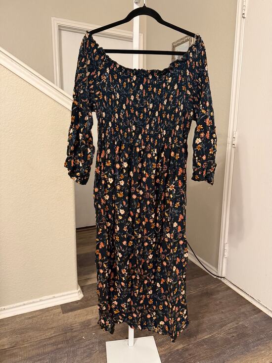 Liberty Love Dresses & Skirts - Liberty Love Off Shoulder Floral Dress Size 2XL